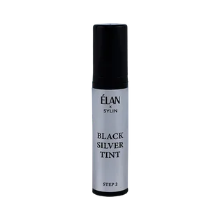 Краска для бровей и ресниц ELAN x Sylin Black Silver Tint Step 2, 10 мл