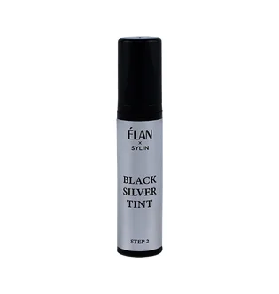 Краска для бровей и ресниц ELAN x Sylin Black Silver Tint Step 2, 10 мл