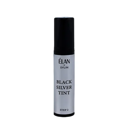 Краска для бровей и ресниц ELAN x Sylin Black Silver Tint Step 2, 10 мл