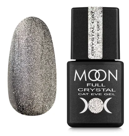 Гель-лак котяче око Moon Full Crystal Cat Eye, 8 мл