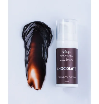 Tonująca farba do brwi ZOLA x Makarenko x Makarevich, Chocolate, 10 ml
