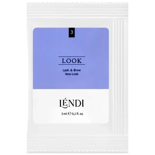 Засіб для ламінування вій та брів Lendi New Look #3, в саше, 3 мл