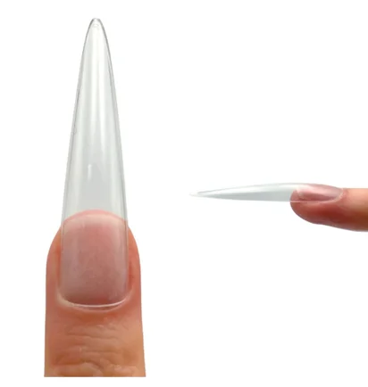 Набір типс для нарощування нігтів Adore Professional SPLETNIца XXL Gel Tips Stiletto, 240 шт