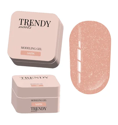 Моделюючий гель Trendy Nails Modeling Gel, Satin, HEMA/TPO free, 15 мл