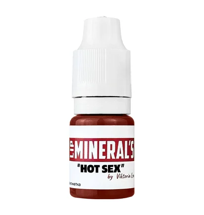 Pigment THE MINERAL do makijażu permanentnego ust Hot Sex, 6 ml
