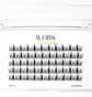 Накладные пучковые ресницы WoBs Fairy Lashes 20D, толщина 0.07, длина 8 мм, 200 шт