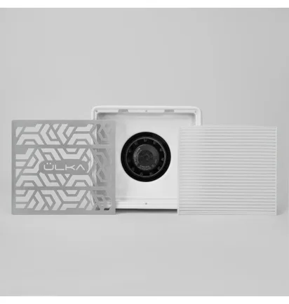 Настільна витяжка для манікюру Ülka Premium X2F, біла