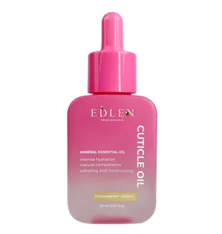Cuticle oil Edlen, Strawberry, 30 ml