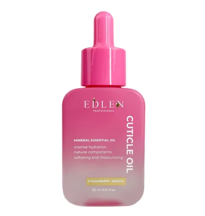 Cuticle oil Edlen, Strawberry, 30 ml