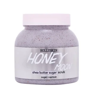 Цукровий скраб для тіла HollySkin Honey Moon з маслом ши та перлітом, 300 мл