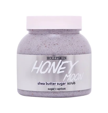 Цукровий скраб для тіла HollySkin Honey Moon з маслом ши та перлітом, 300 мл