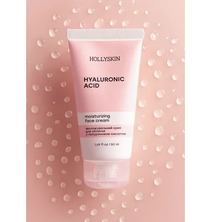 Зволожуючий крем для обличчя HollySkin Hyaluronic Acid Face Cream, 50 мл