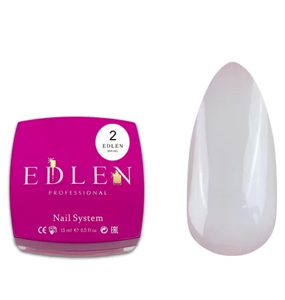 Гель-желе для нігтів Edlen Jam Gel #2, 15 мл