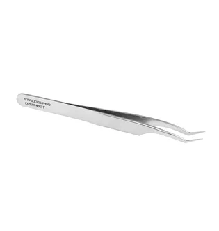 Pęseta do rzęs Staleks Expert 41 Type 7, w kształcie L, 30°