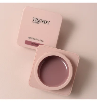 Modeling Gel Trendy Nails, Peony, 30 ml