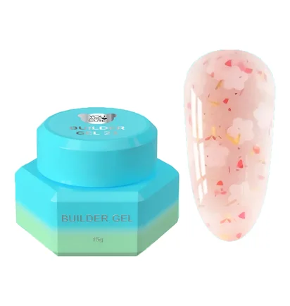 Гель для нарощування YouAreCute Builder Gel, #21, 15 мл