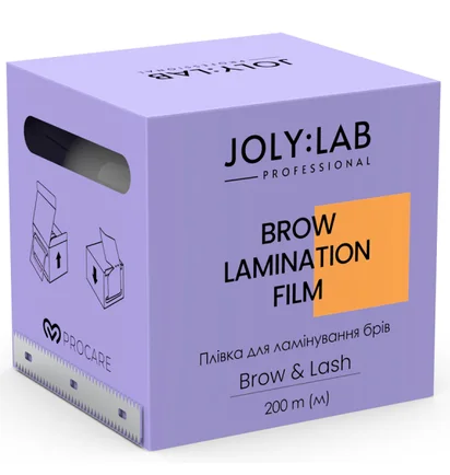 Захисна плівка для ламінування брів JolyLab Brow Film, 200 м