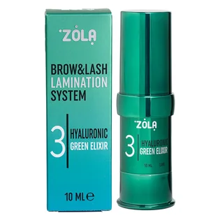 Засіб для ламінування ZOLA Color Lab #03 Hyaluronic Green Elixir, 10 мл