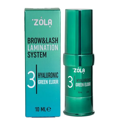 Засіб для ламінування ZOLA Color Lab #03 Hyaluronic Green Elixir, 10 мл