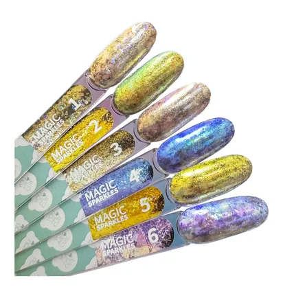 Suchy brokat YouAreCute do zdobienia paznokci Magic Sparkles, #4, 0,2g