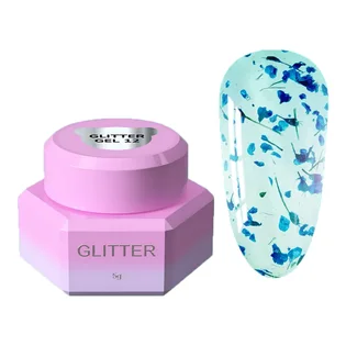Блискітки для нігтів YouAreCute Glitter Gel, #12, 5г