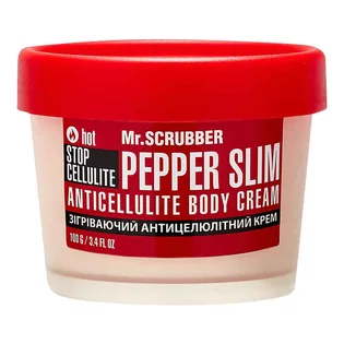 Зігріваючий антицелюлітний крем для тіла Mr.Scrubber Stop Cellulite Pepper Slim, 100 г