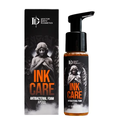 Антибактеріальна пінка для очищення тату Dr. Gritz Aperol Ink Care, 75 мл