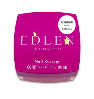 Каучукова база для нігтів Edlen Rubber Base, 30 мл