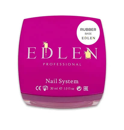 Каучукова база для нігтів Edlen Rubber Base, 30 мл