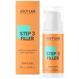 Засіб для ламінування брів та вій JolyLab, Step 3, 10 мл