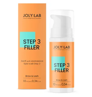 Засіб для ламінування брів та вій JolyLab, Step 3, 10 мл