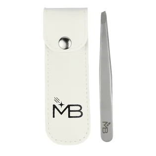 Classic Brow Tweezers Nikk Mole Meeteora Beauty with white case