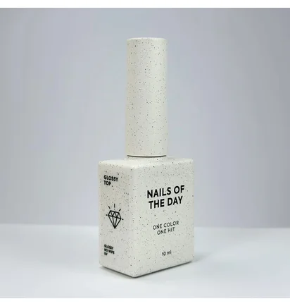 Топ для гель-лаку без липкого шару Nails Of The Day Glossy Top No Wipe, 10 мл