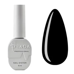 Гель-лак SAGA Professional Polish Super, Black, 10 мл