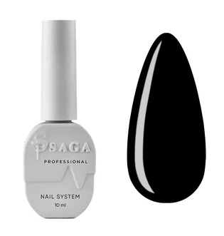 Гель-лак SAGA Professional Polish Super, Black, 10 мл