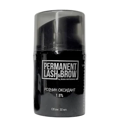 Oksydant Permanent Lash&Brow 1.8%, 30 ml