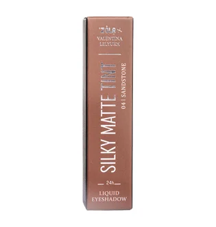 Жидкие тени для век ZOLA x Valentina Lelyukh Silky Matte Tint, Sandstone #04
