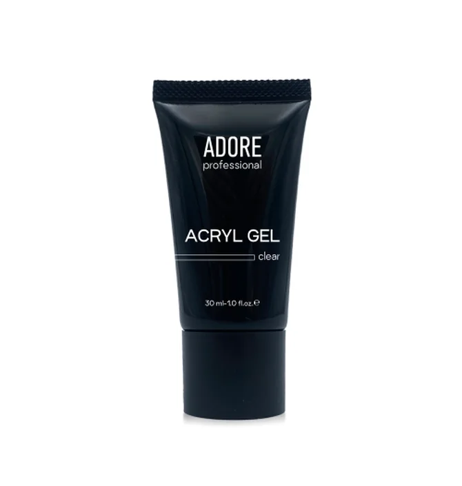 Акрил-гель для нігтів Adore Professional, прозорий, 30 мл