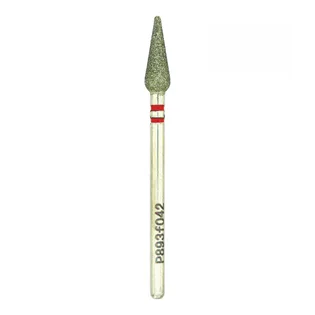 Diamond Nail Drill Bit Nisima, Cone P893f042, 4.2 mm, red