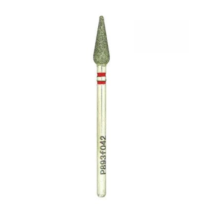Diamond Nail Drill Bit Nisima, Cone P893f042, 4.2 mm, red