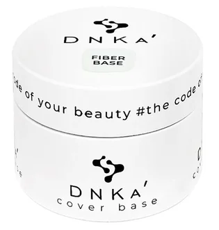 База для нігтів з шовковими волокнами DNKa' Hema/TPO Free Fiber Base, прозора, 30 мл