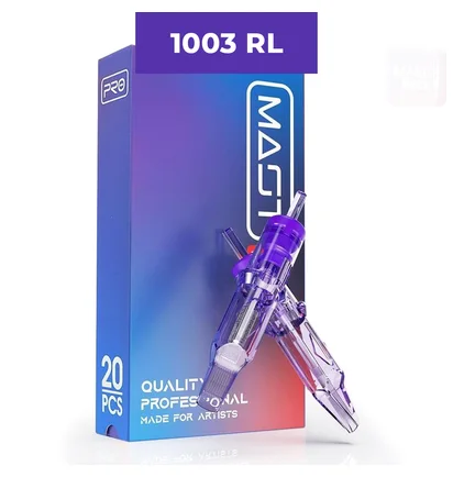 Набір картриджів для татуажу Mast Pro 1003RL 0.30 мм, 20 шт