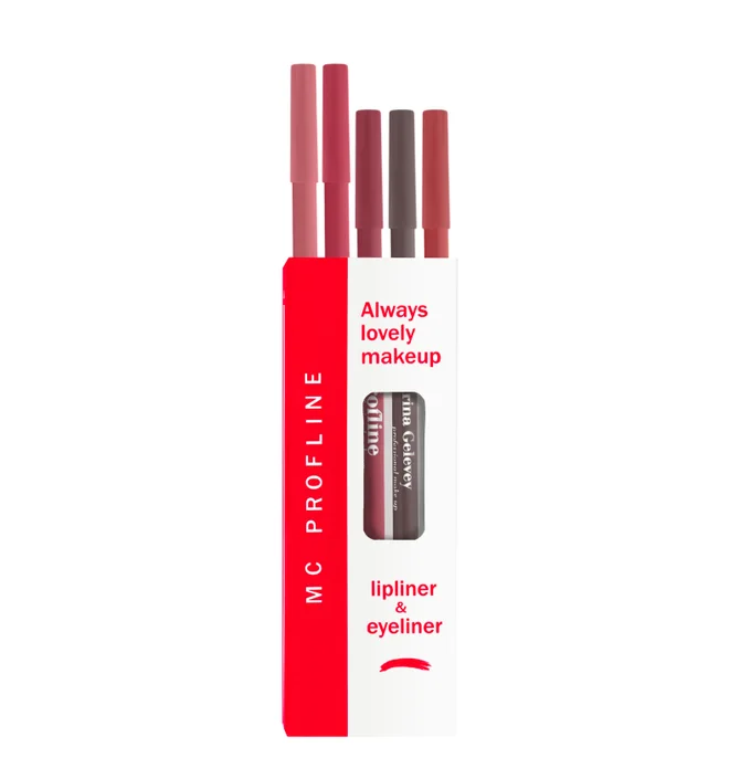 Pencils Set Miss Claire Profline & Irina Gelevey F01/F02/F03/F04/F05, 5 pcs