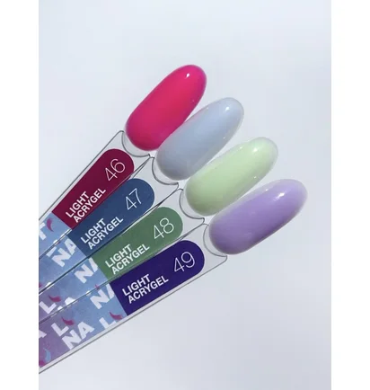 Гель для зміцнення та донарощування нігтів Luna Moon Light Acrygel #49, 13 мл
