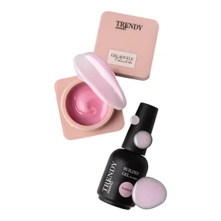 Гель-суфле для моделювання Trendy Nails Souffle Gel, Charlotte, HEMA/TPO free, 30 мл