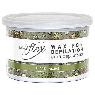 Теплий віск у банці Italwax Flex, Algae (Водорості), 400 г