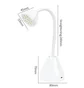 Лампа UV/LED для сушіння нігтів рожева на акумуляторі та USB, 5 Вт