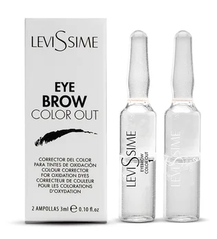 Коректор кольору для брів Levissime Eyebrow Color Out, 2×3 мл