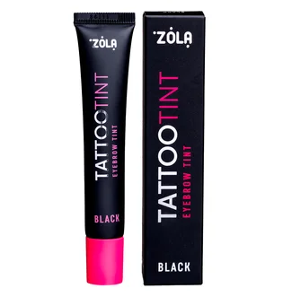 Farba do brwi i rzęs ZOLA Tattoo Tint, Black, 15 ml