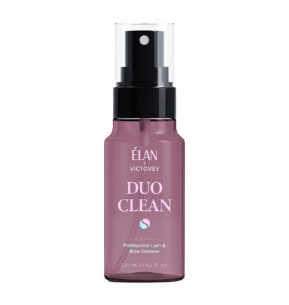Очищающее средство для бровей и ресниц Elan DuoClean, 120 мл